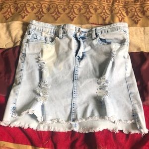 Denim skirt